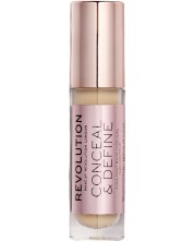 Makeup Revolution Conceal & Define Течен коректор, C5, 4 g -1