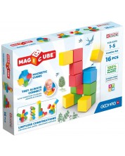 Магнитни кубчета Geomag - Magicube Творения, 16 части -1