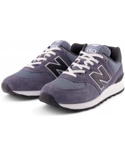 Мъжки обувки New Balance - 574 , сиви/бели -1