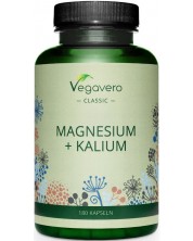 Magnesium + Kalium, 180 капсули, Vegavero -1