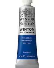 Маслена боя Winsor & Newton Winton - Синя фталоцианова, 37 ml -1