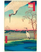 Макси плакат GB eye Art: Hiroshige - Kanasugi at Mikawashima -1
