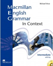 Macmillan English Grammar in Contex + CD ROM Intermediate (no key) / Английски език: Граматика (без отговори)