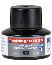 Мастило за маркери Edding BTK 25 - Черен, 25 ml
