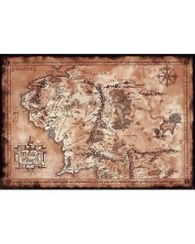 Макси плакат ABYstyle Movies: Lord of the Rings - Map -1
