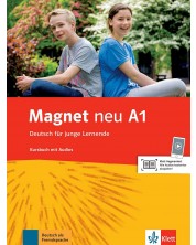 Magnet neu A1 - Deutsch für junge Lernende. Kursbuch mit Audio-CD
