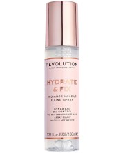 Makeup Revolution Спрей за фиксиране на грим Hydrate & Fix, 100 ml -1