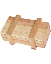 Магическа дървена кутия с тайно отваряне Goki  -1
