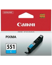 Мастилница Canon - CLI-551 C, за PIXMA IP 7250, Cyan