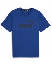 Мъжка тениска Puma - Essentials Logo Tee , синя