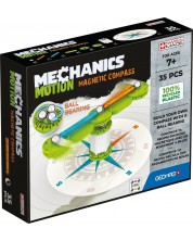 Mагнитен конструктор Geomag - Mechanics Motion-Compass, 35 части -1
