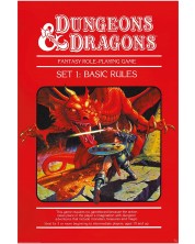 Макси плакат ABYstyle Games: Dungeons & Dragons - Basic Rules -1