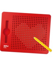Магнитна дъска Apli - Червена, 21.5 х 1.2 х 17 cm -1