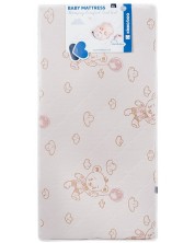 Матрак KikkaBoo - Memory Comfort, Cool gel, 60 х 120 х 12 cm, Bear Beige -1