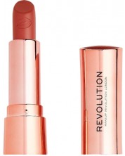 Makeup Revolution Satin Kiss Червило за устни Race Peach Nude, 3.5 g
