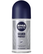 Nivea Men Рол-он против изпотяване Silver Protect, 50 ml