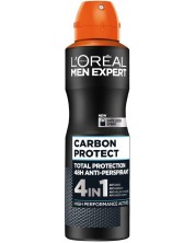 L'Oréal Men Expert Спрей дезодорант Carbon Protect, 150 ml
