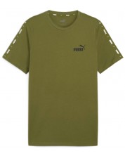Мъжка тениска Puma - Essentials+ Tape , зелена