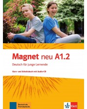Magnet neu A1.2: Deutsch für junge Lernende. Kurs- und Arbeitsbuch mit Audio-CD -1