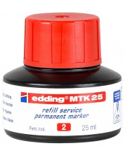 Мастило за маркери Edding MTK 25 - Червен, 25 ml -1