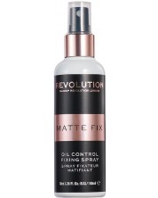 Makeup Revolution Спрей за фиксиране на грим Matte Fix, 100 ml -1