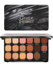 Makeup Revolution Game of Thrones Палитра сенки Flawless 3 Eyed Raven, 18 цвята -1