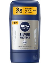Nivea Men Стик против изпотяване Silver Protect, 50 ml -1