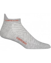 Мъжки чорапи Icebreaker - Run + Ultralight Micro, размер S, сиви -1