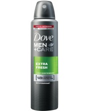 Dove Men+Care Спрей дезодорант Extra Fresh, 150 ml -1