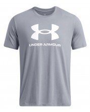 Мъжка тениска Under Armour - Sportstyle Logo Update, размер 3XL, сива/бяла