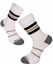 Мъжки чорапи Pirin Hill - Try to fly, размер 43-46, бели