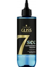 Gliss Aqua Revive Маска за коса 7 Sec Express Repair Treatment, 200 ml -1