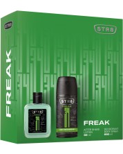 STR8 Freak Комплект - Лосион за след бръснене и Дезодорант, 50 + 150 ml -1