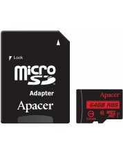 Памет Apacer - 64GB MicroSDXC -1