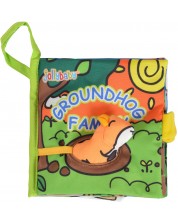 Мека книжка с играчка Jollybaby - Groundhog