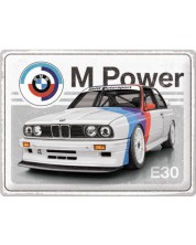 Метална табелка Nostalgic Art BMW - M Power E30