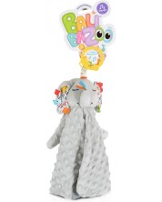 Мека играчка кърпичка със звуци Bali Bazoo - Elephant 