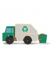 Детска играчка Melissa & Doug - Боклукчийски камион