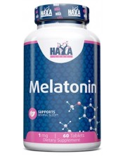 Melatonin, 1 mg, 60 таблетки, Haya Labs -1
