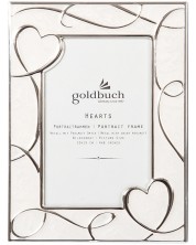 Метална рамка за снимки Goldbuch - Hearts, 10 x 15 cm -1