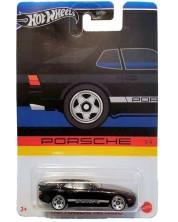 Метална количка Hot Wheels Porsche - 1989 Porsche 944 Turbo, 1:64