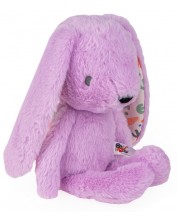Мека играчка за гушкане Bali Bazoo - Rabbit, 32 cm, лилава