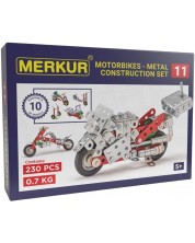 Метален конструктор 10 в 1 Merkur - Мотори, 230 части -1