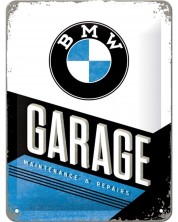 Метална табелка Nostalgic Art - BMW гараж -1