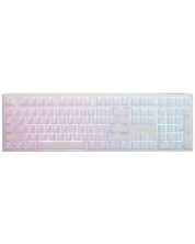 Механична клавиатура Ducky - One 3 Pure White, Silver, RGB, бяла -1