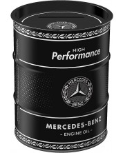 Метална касичка Nostalgic Art Mercedes Benz - Engine Oil -1