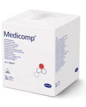 Medicomp Компреси от нетъкан текстил, нестерилни, 10 x 10 cm, 100 броя, Hartmann -1