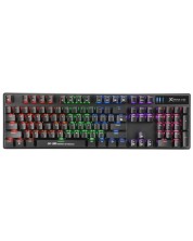 Механична клавиатура Xtrike ME - GK-980 EN, Blue, rainbow, черна