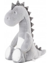 Мека бебешка играчка Теdsy - Динозавър, сива, 35 cm