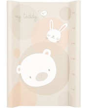 Мека подложка за повиване KikkaBoo - My Teddy, 80 x 50 cm -1